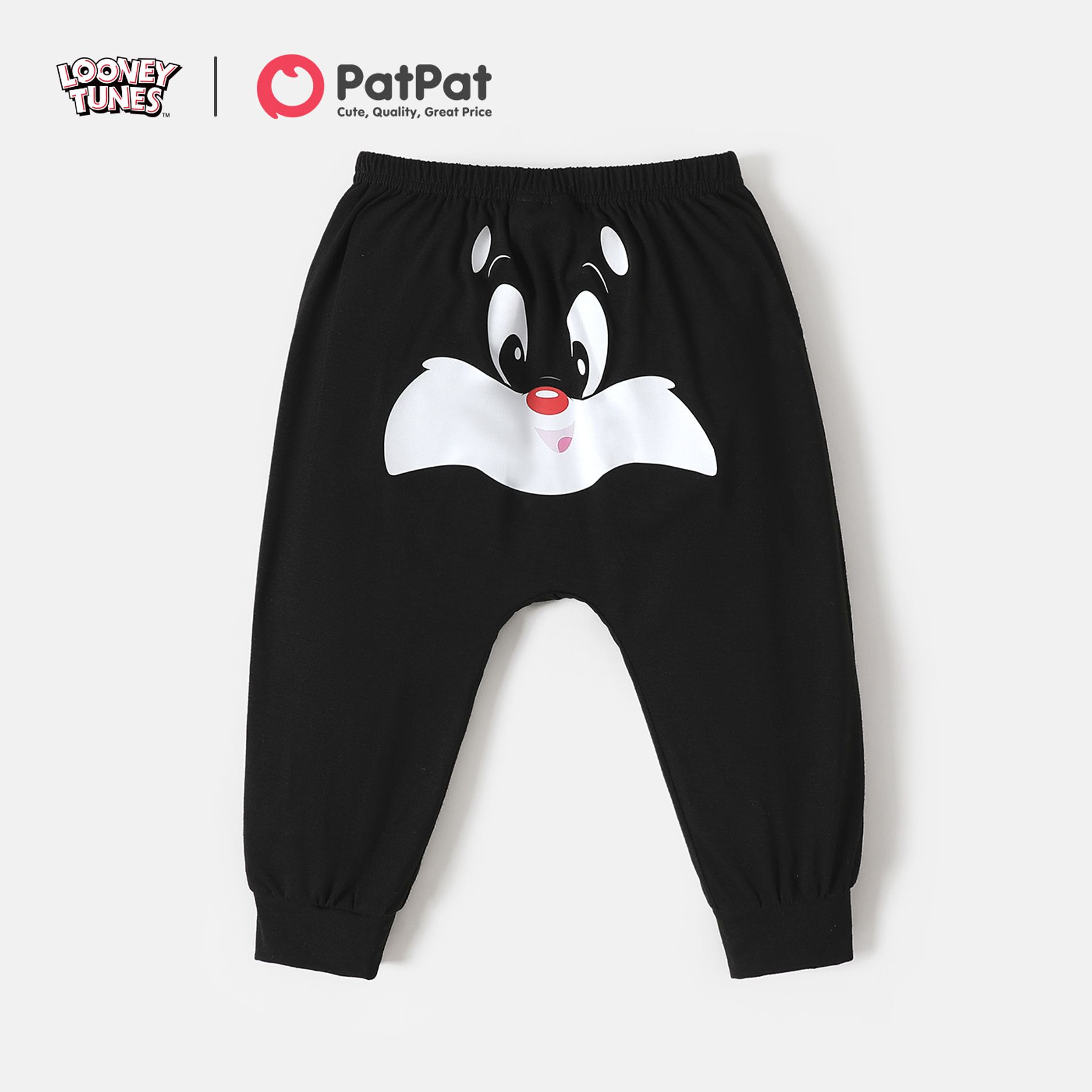 Looney Tunes Baby Boy/Girl Elasticized Waist Characters Face Pants